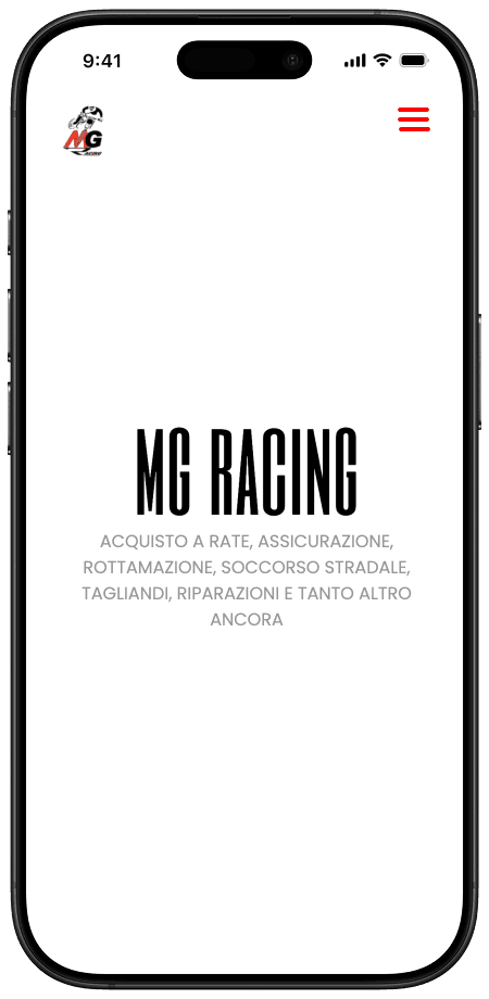 Lavoro in corso: Sezione noleggio scooter, e-commerce e vetrina del concessionario mockup